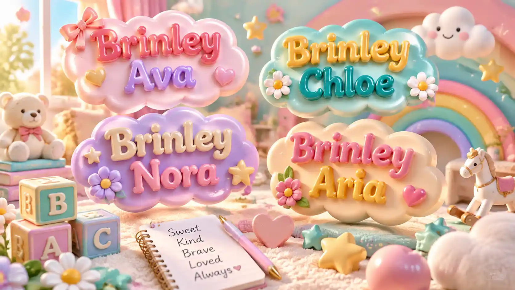  two-syllable middle names for Brinley.