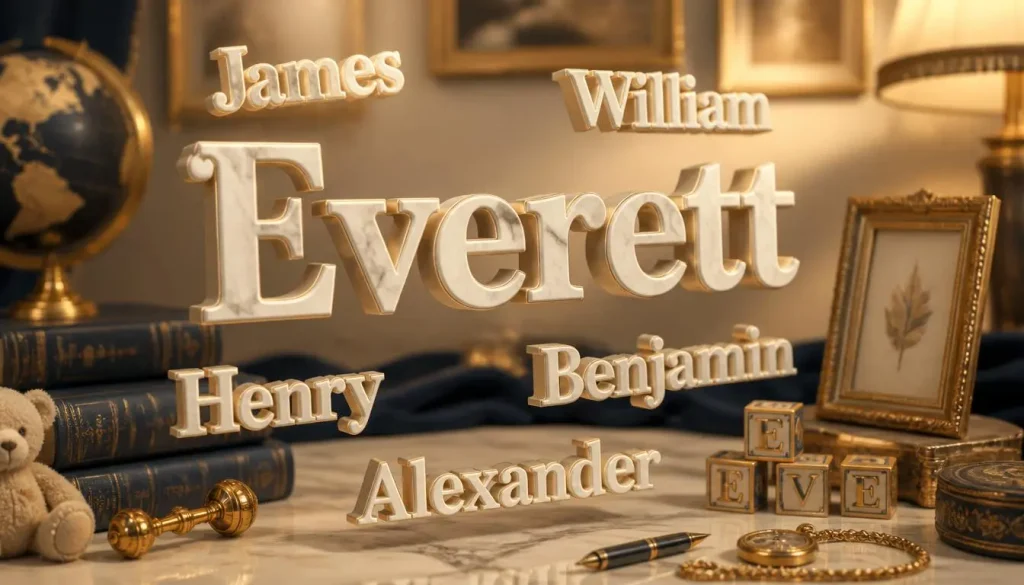 Classic Middle Names for Everett