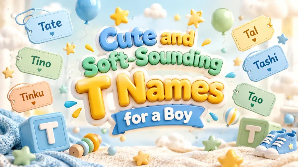 Cute and Soft-Sounding T Names for a Boy