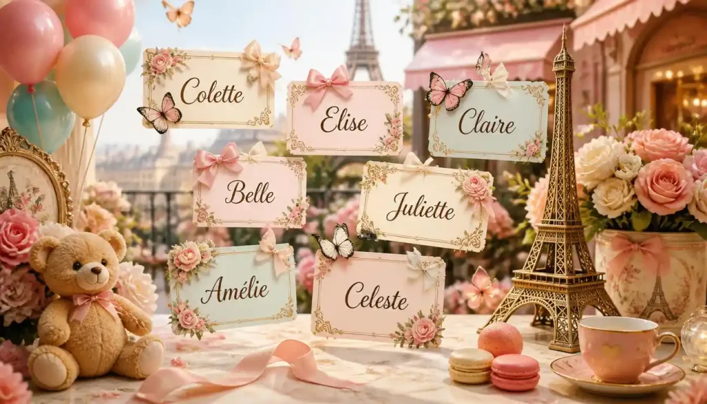 French Inspired Middle Names