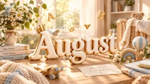Middle Names for August Unique, Classic, Modern & Meaningful Combinations