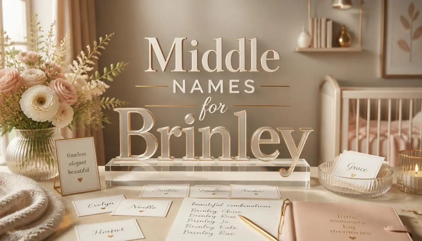 Middle Names for Brinley: Unique, Short and Beautiful Choices