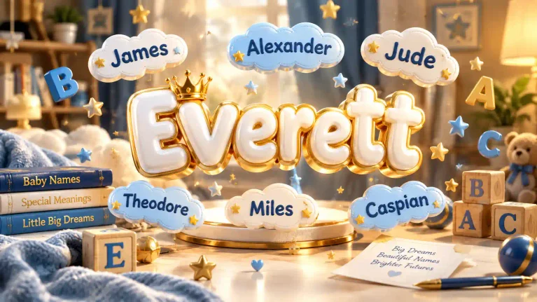 Middle Names for Everett: 150+ Unique, Classic & Modern Choices