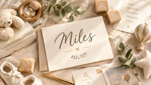 Middle Names for Miles: Classic, Unique & Modern Ideas