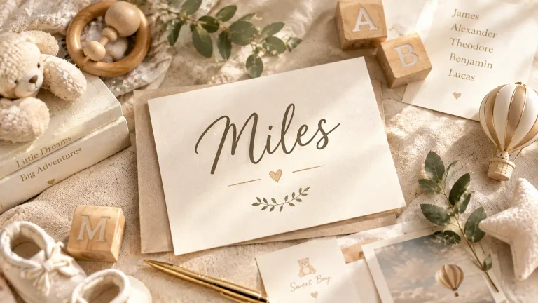 Middle Names for Miles: Classic, Unique & Modern Ideas