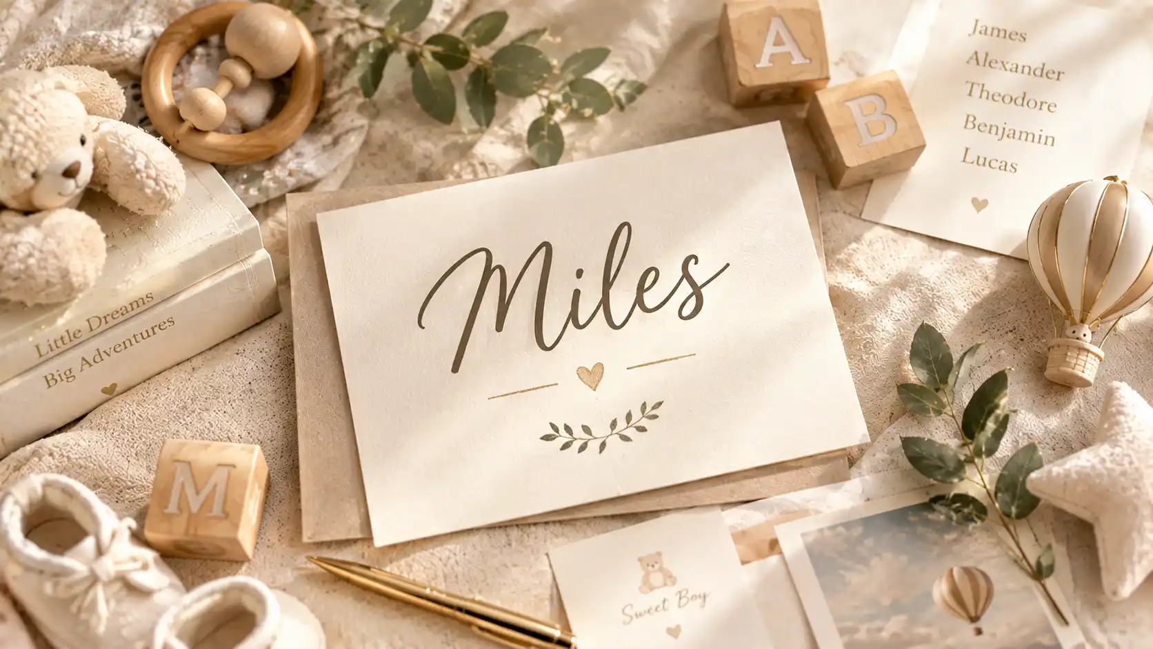 Middle Names for Miles: Classic, Unique & Modern Ideas