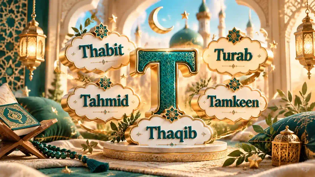 Muslim T Names for a Boy (with Urdu Spellings)