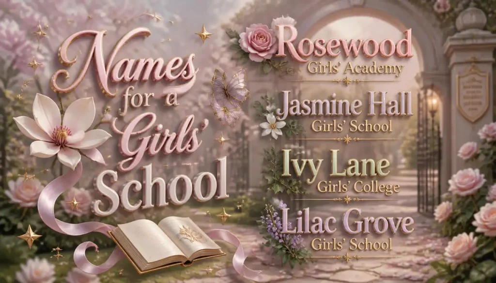 Names for a Girls' School