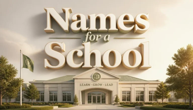 Names for a School: Unique, Aesthetic, Private & Pakistani Ideas