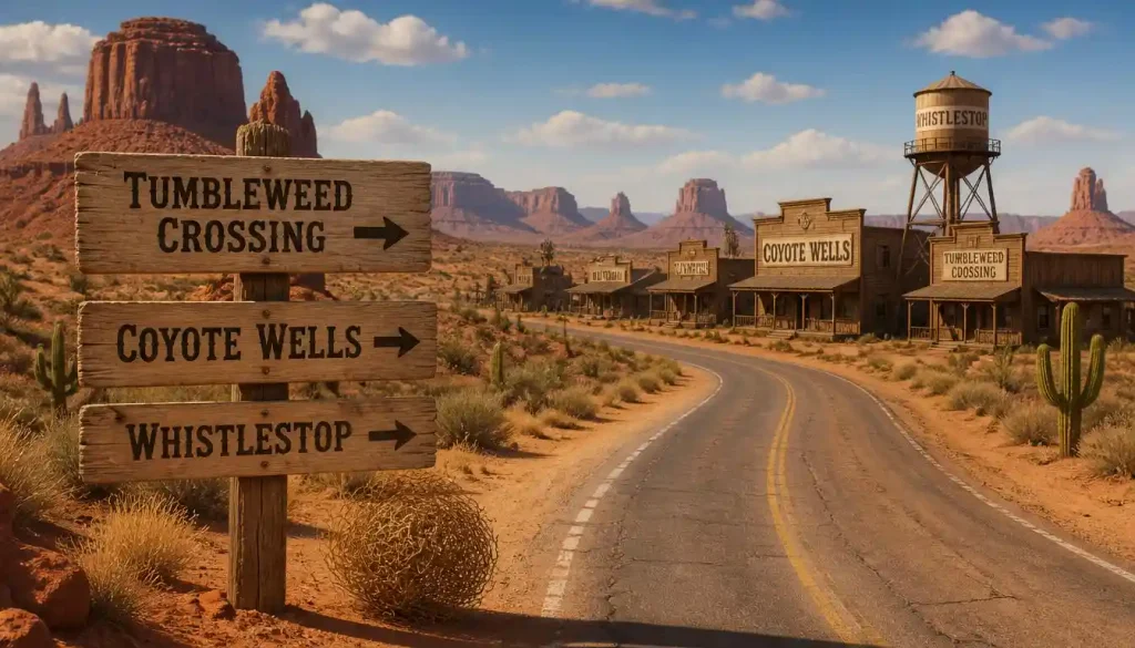 Western & Frontier Town Names
