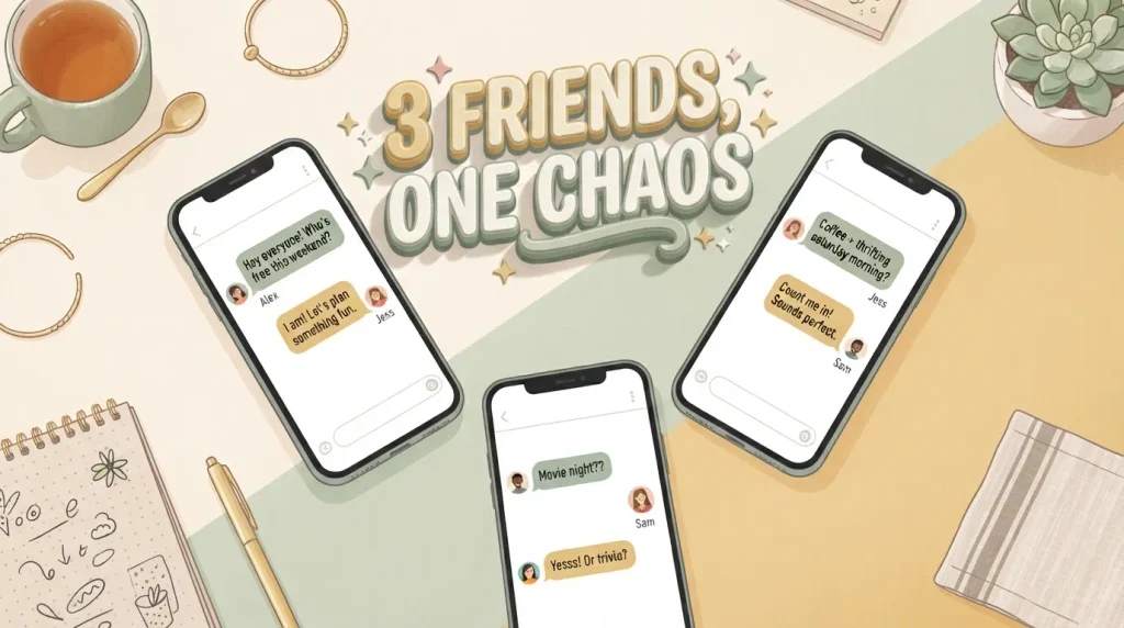 Funny Group Names for 3 Girl Best Friends