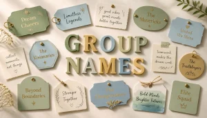 Names for a Group of People: Unique, Funny, Cute & Aesthetic Picks