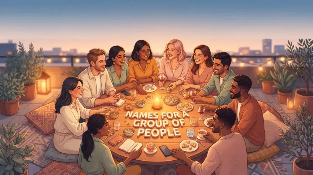 Unique Names for a Group of People (Rare Words With Meaning)